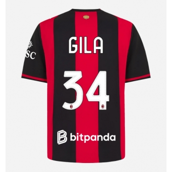 AC Milan Mario Gila #34 Maglia Gara Casa Repliche 2026-27 Maniche Corte